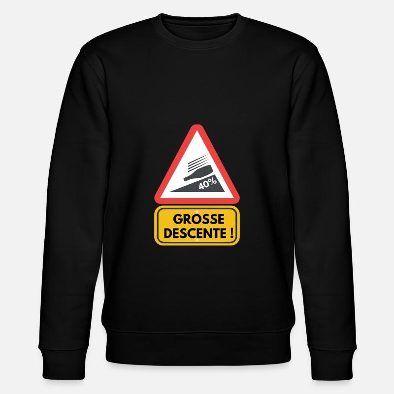 grosse descente - Sweat bio CHANGER Stanley/Stella Unisexe - noir