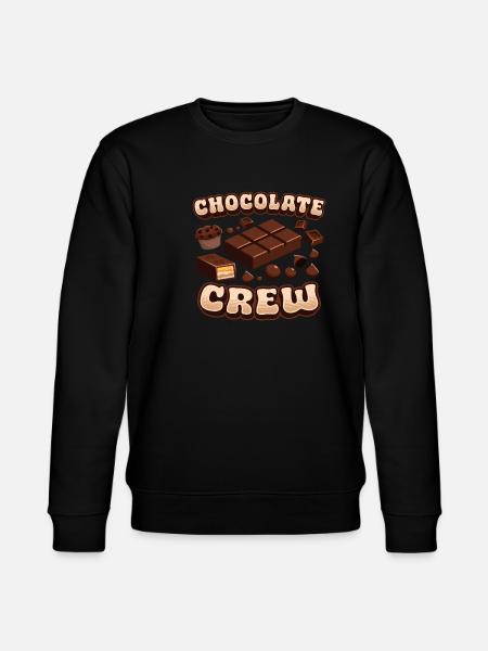 Candy Chocolate Chocolate Chocolate Crew - Stanley/Stella CHANGER Unisex Organic Sweatshirt - black