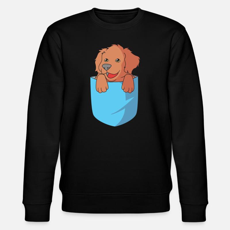 Boykin Spaniel - Stanley/Stella Unisex Bio-Sweatshirt CHANGER  - Schwarz