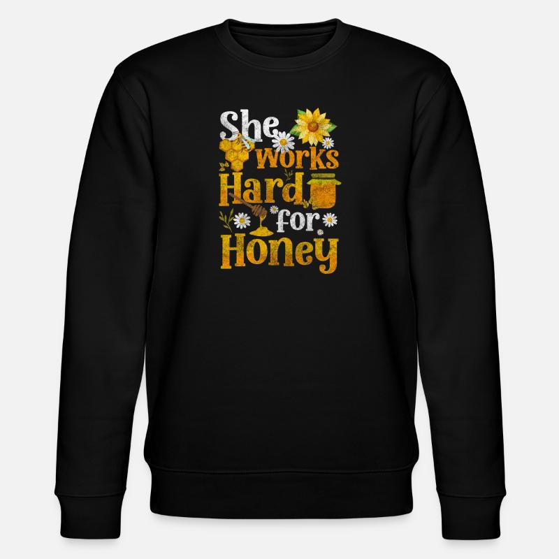 Apiculteurs Abeilles Insectes - Sweat bio CHANGER Stanley/Stella Unisexe - noir