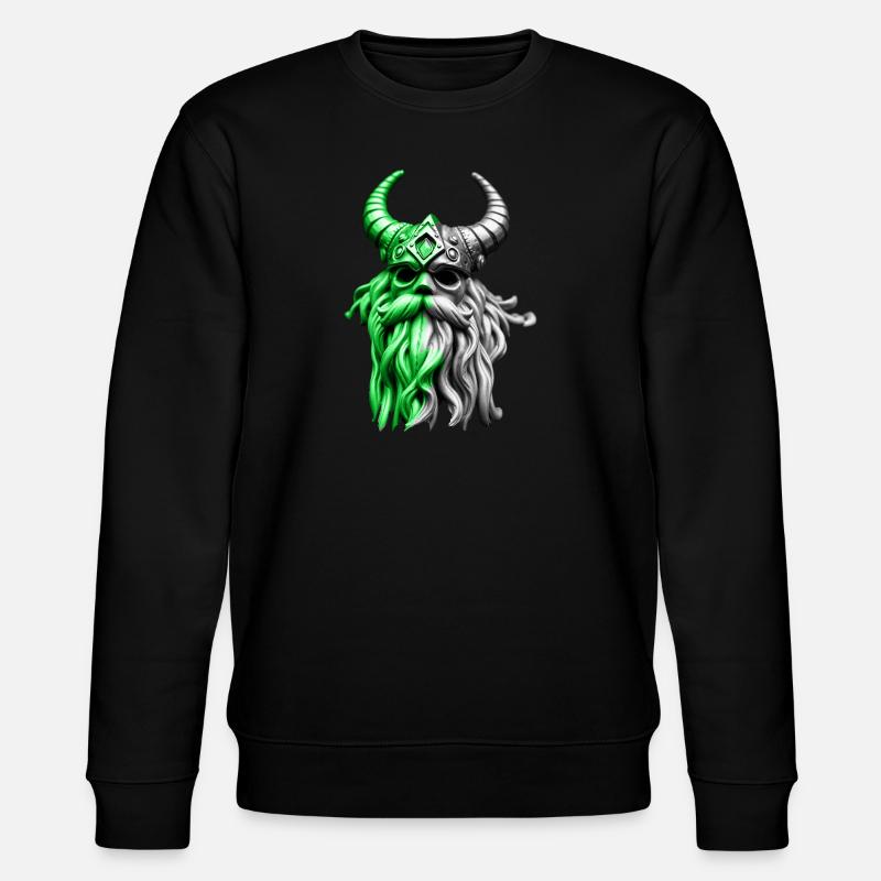 Ragnar Green - Stanley/Stella Unisex Bio-Sweatshirt CHANGER  - Schwarz