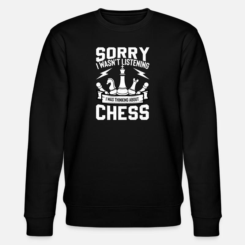 Schach - Stanley/Stella Unisex Bio-Sweatshirt CHANGER  - Schwarz