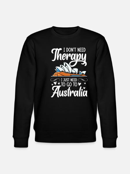 Outback Koala Metropolis - Stanley/Stella CHANGER Unisex Organic Sweatshirt - black