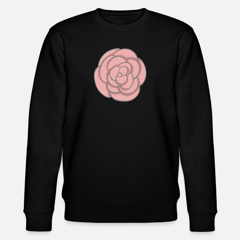 Rose - Stanley/Stella Unisex Bio-Sweatshirt CHANGER  - Schwarz