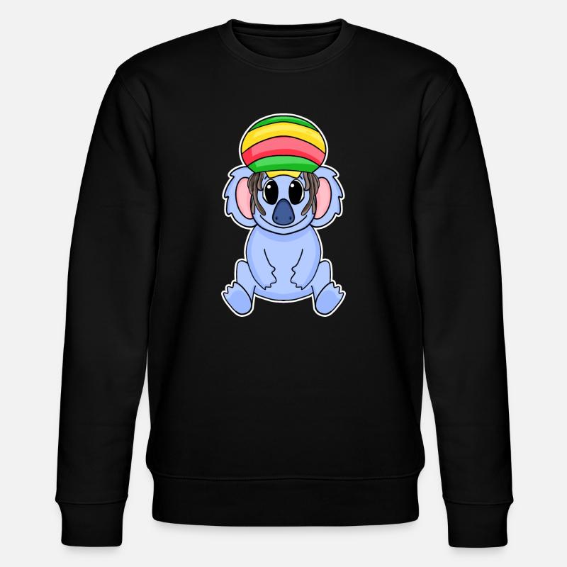Rasta Koala - Sweat bio CHANGER Stanley/Stella Unisexe - noir