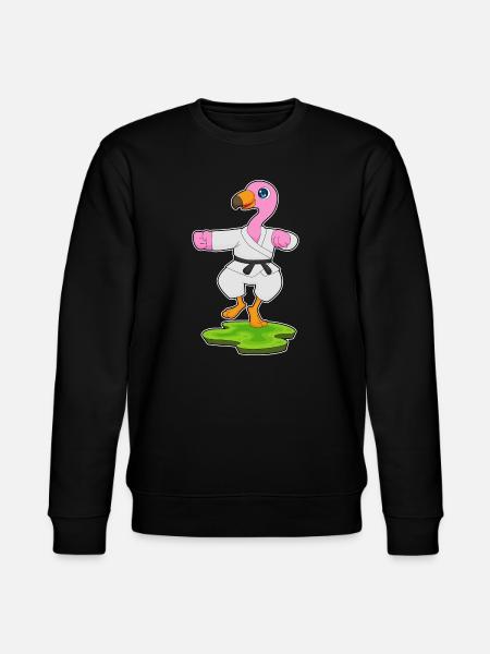 Flamingo Karate Martial Arts - Stanley/Stella CHANGER Unisex Organic Sweatshirt - black