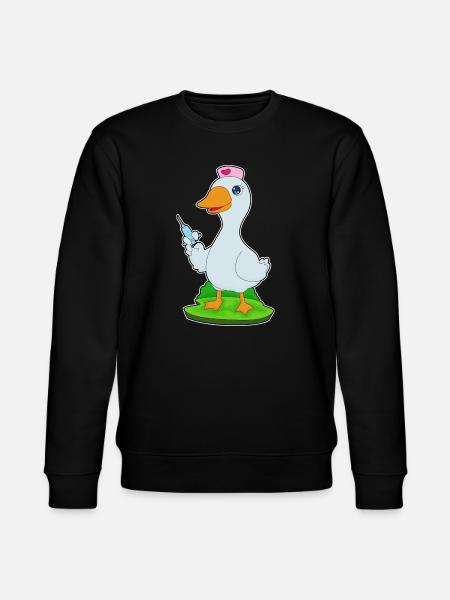 Infirmière Canard Vie Quotidienne - Sweat bio CHANGER Stanley/Stella Unisexe - noir