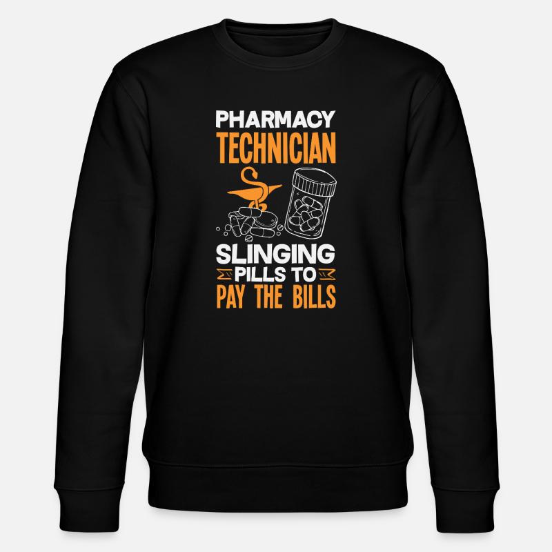 Pharmacien Technicien Pharmaceutique - Sweat bio CHANGER Stanley/Stella Unisexe - noir