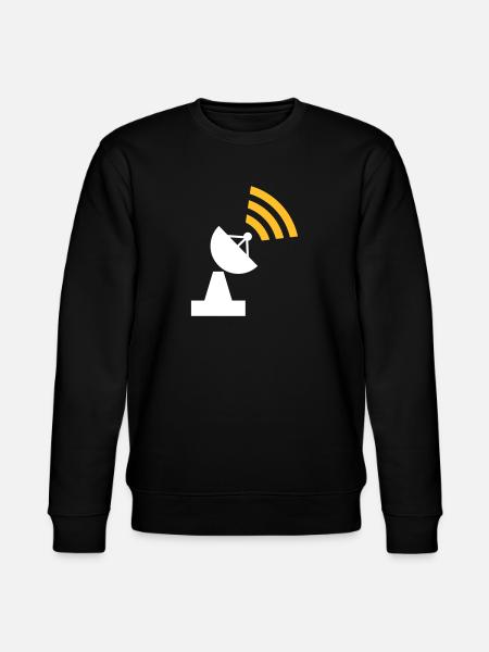 Wlan - Stanley/Stella Unisex Bio-Sweatshirt CHANGER - Schwarz