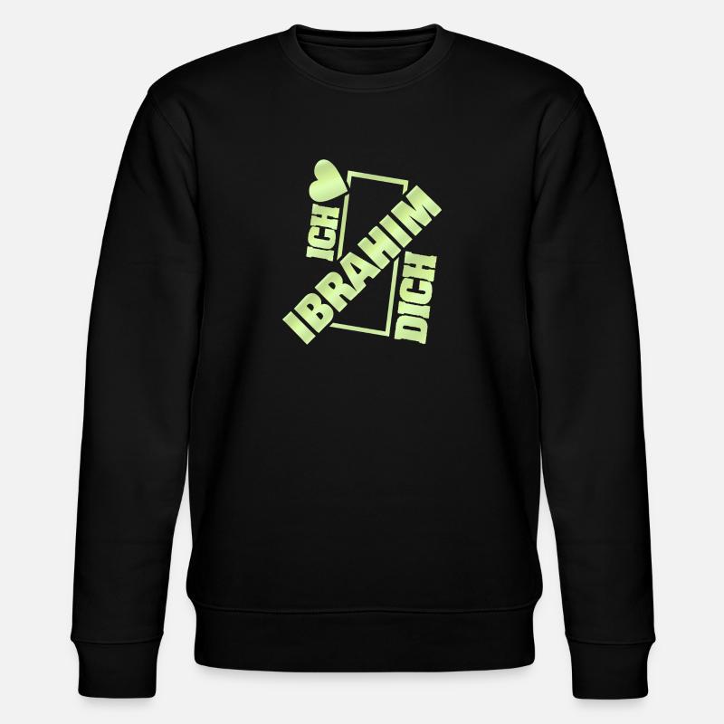 Couple Ibrahim - Sweat bio CHANGER Stanley/Stella Unisexe - noir