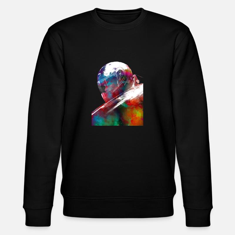 Bobsleigh sport art #bobsleigh - Sweat bio CHANGER Stanley/Stella Unisexe - noir