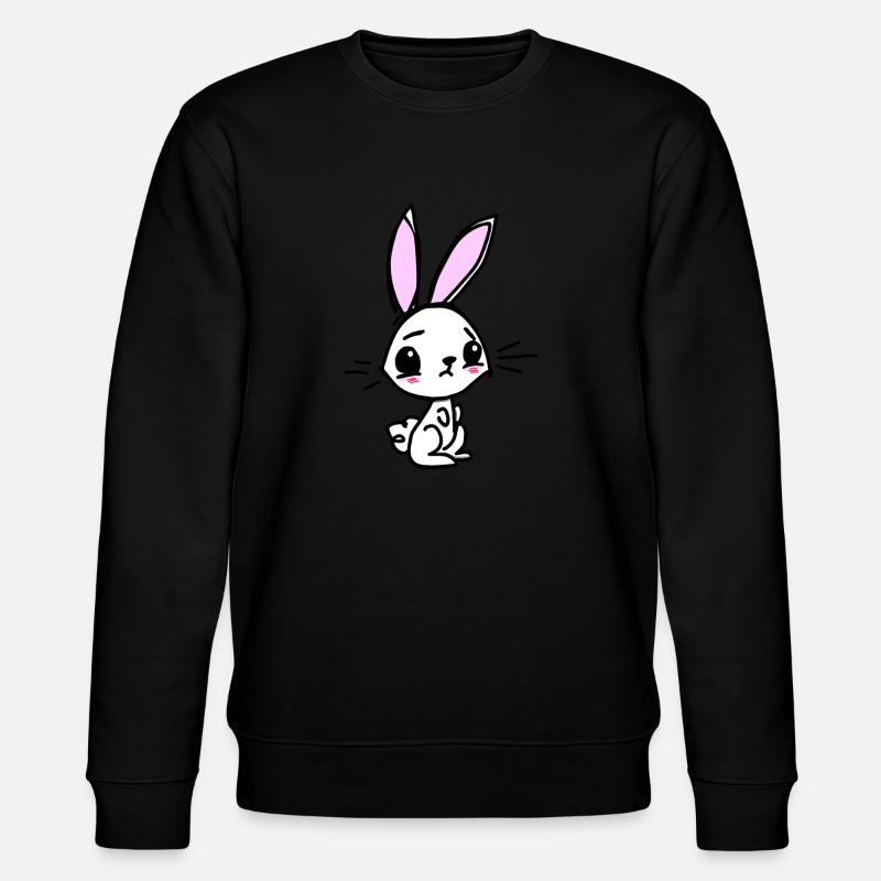 Petit lapin - Sweat bio CHANGER Stanley/Stella Unisexe - noir