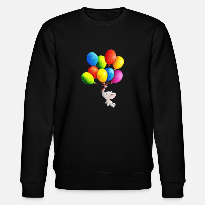 Freiflug - Stanley/Stella Unisex Bio-Sweatshirt CHANGER - Schwarz