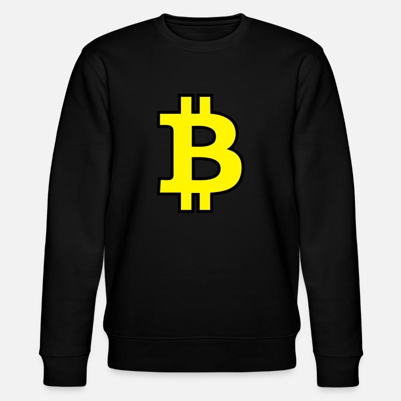 Bitcoin Satoshi Nakamoto - Stanley/Stella Unisex Bio-Sweatshirt CHANGER  - Schwarz