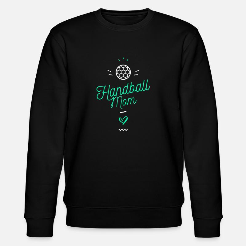 Handball mom - Stanley/Stella Unisex Bio-Sweatshirt CHANGER - Schwarz
