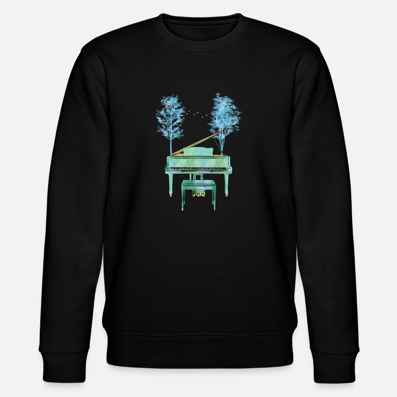 Piano De Nature - Sweat bio CHANGER Stanley/Stella Unisexe - noir