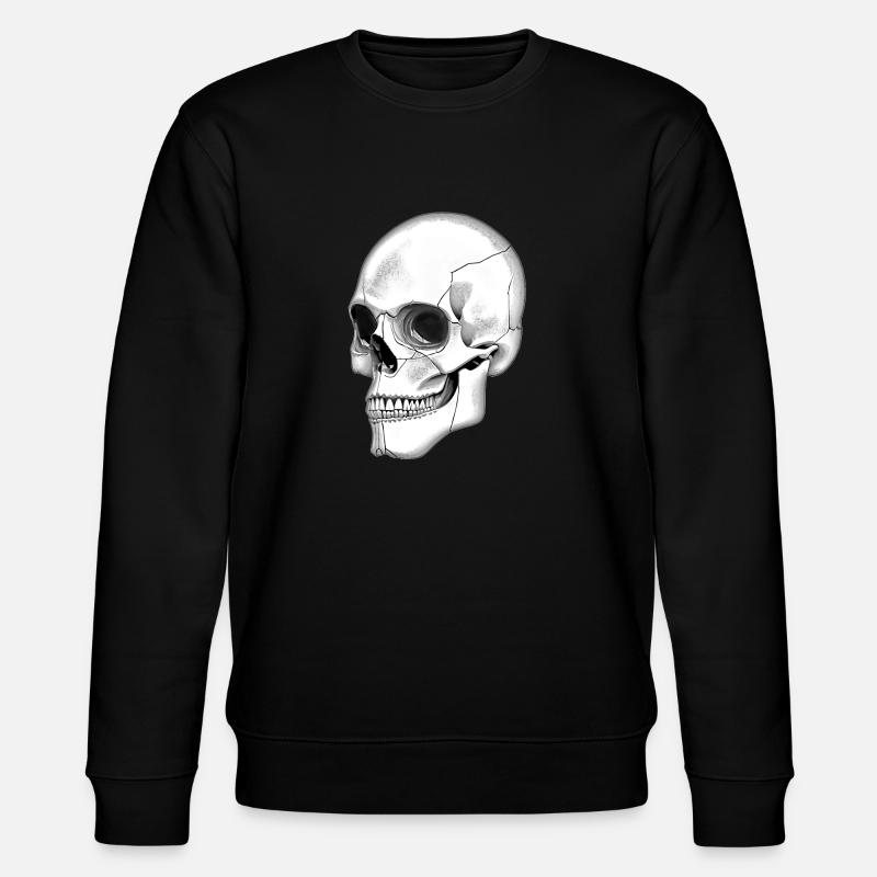 Skull Skull Side Graphic - Sweat bio CHANGER Stanley/Stella Unisexe - noir