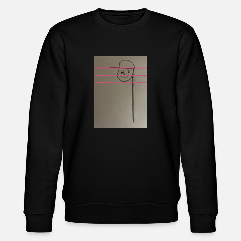 Die Note - Stanley/Stella Unisex Bio-Sweatshirt CHANGER  - Schwarz