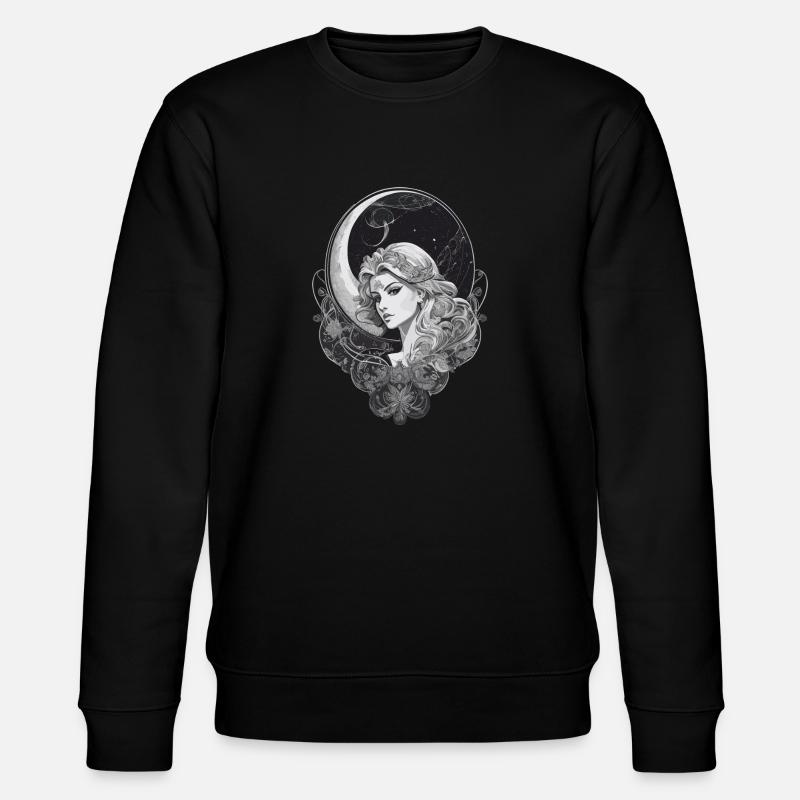 Tarot Vierge Spiritualité - Sagesse Précise - Sweat bio CHANGER Stanley/Stella Unisexe - noir