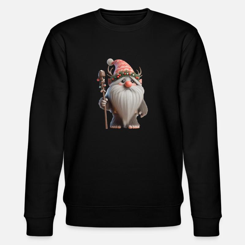Troll de Noël 2 - Sweat bio CHANGER Stanley/Stella Unisexe - noir