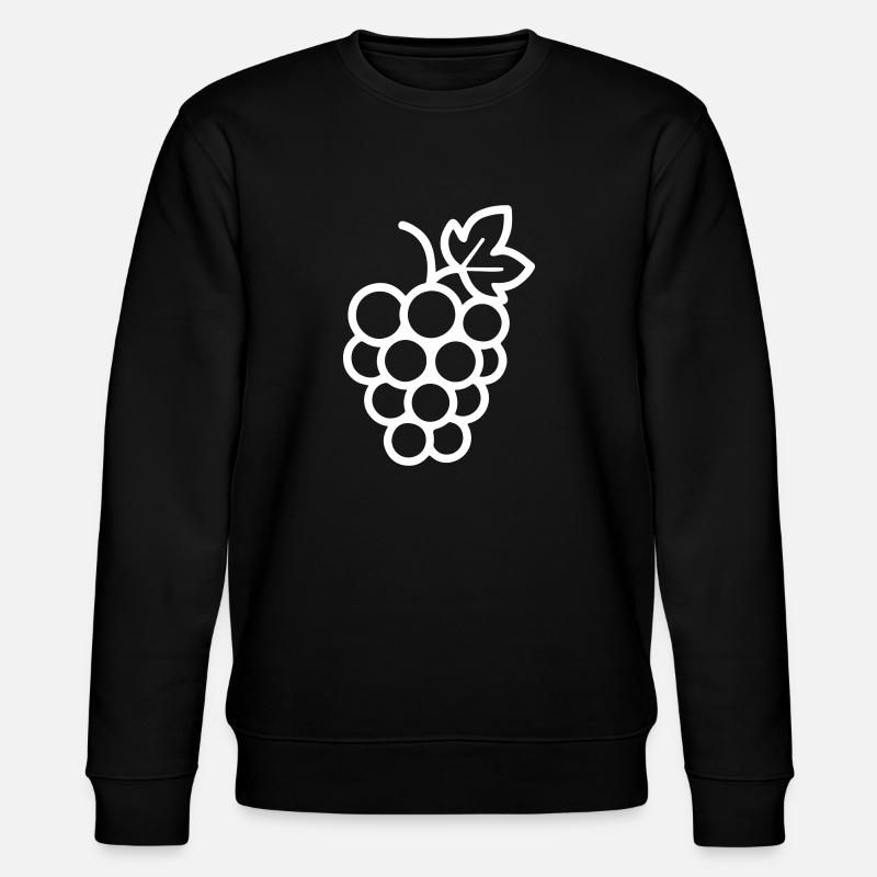 Symbole du raisin - Sweat bio CHANGER Stanley/Stella Unisexe - noir