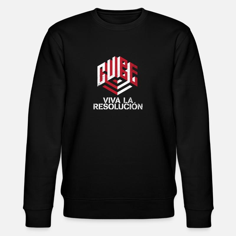 Cube viva la resolucion. Cubing-Cube-Cuber-Speedcu - Sweat bio CHANGER Stanley/Stella Unisexe - noir