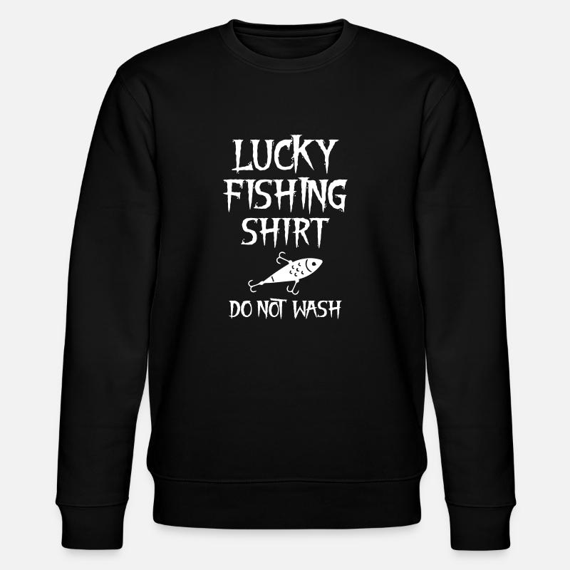 Pêche chanceuse - Sweat bio CHANGER Stanley/Stella Unisexe - noir