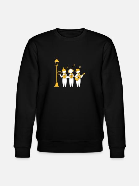 Choir Singing Christmas - Stanley/Stella CHANGER Unisex Organic Sweatshirt - black