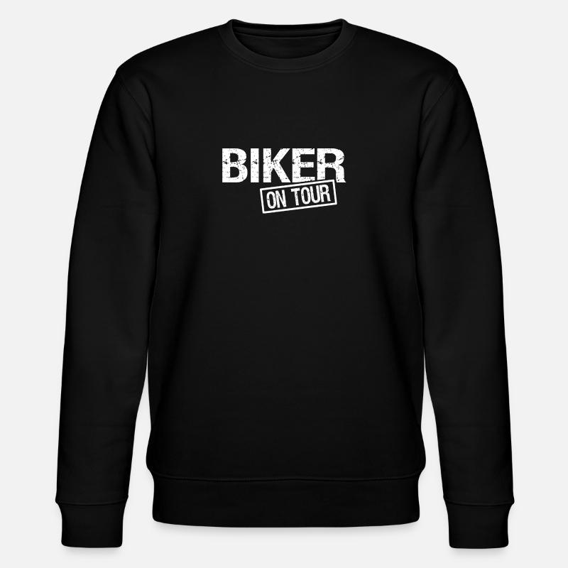 Biker on Tour - Sweat bio CHANGER Stanley/Stella Unisexe - noir