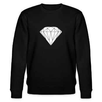 Diamond Clean été - Sweat bio CHANGER Stanley/Stella Unisexe - noir - Devant - Nik (191cm) & Marisol (170cm)