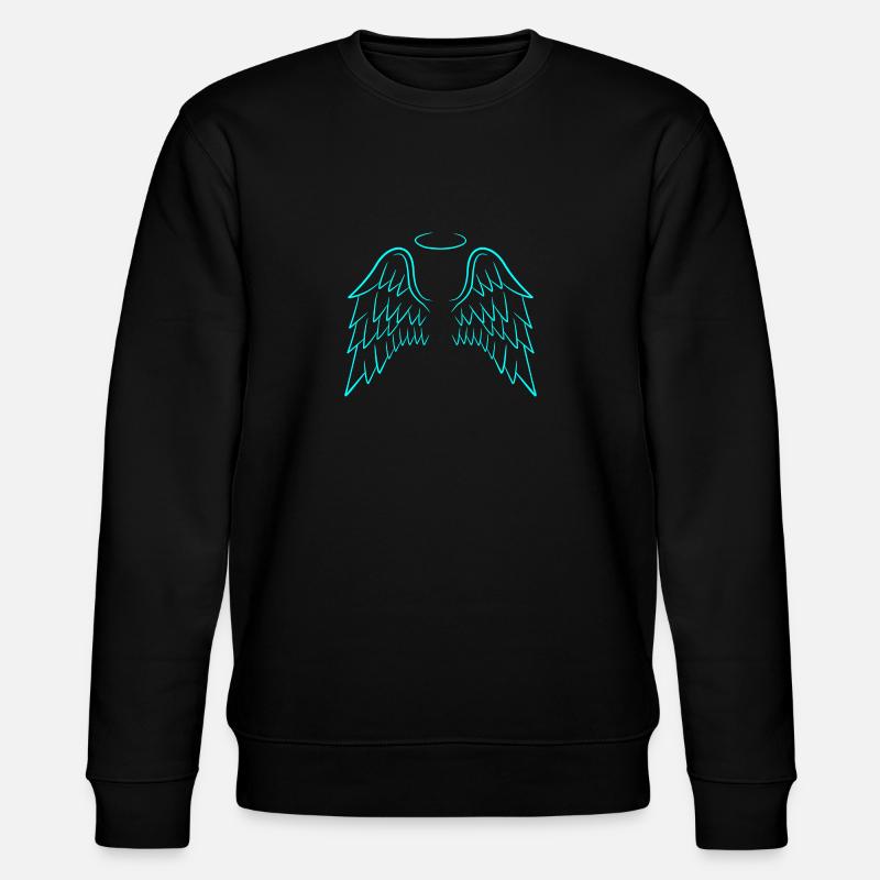 Ange ailes aile ange - Sweat bio CHANGER Stanley/Stella Unisexe - noir