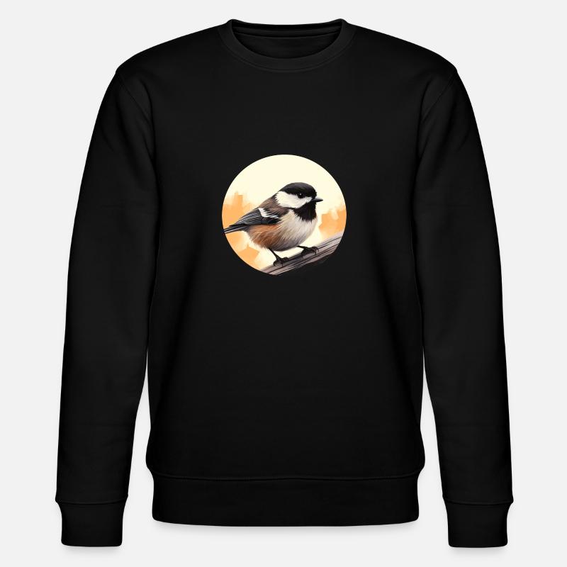 Meise - Stanley/Stella Unisex Bio-Sweatshirt CHANGER  - Schwarz