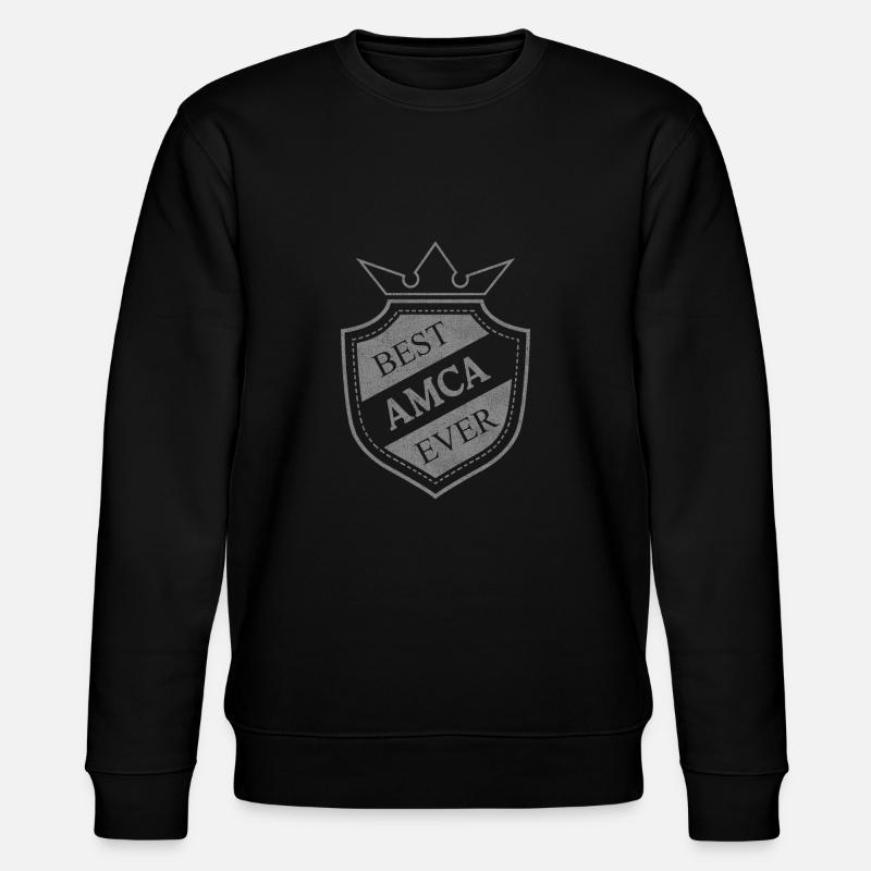 Amca - Stanley/Stella Unisex Bio-Sweatshirt CHANGER  - Schwarz