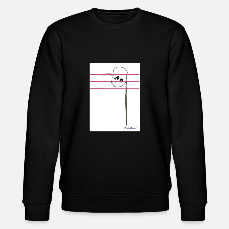 Musical note - Stanley/Stella CHANGER Unisex Organic Sweatshirt - black