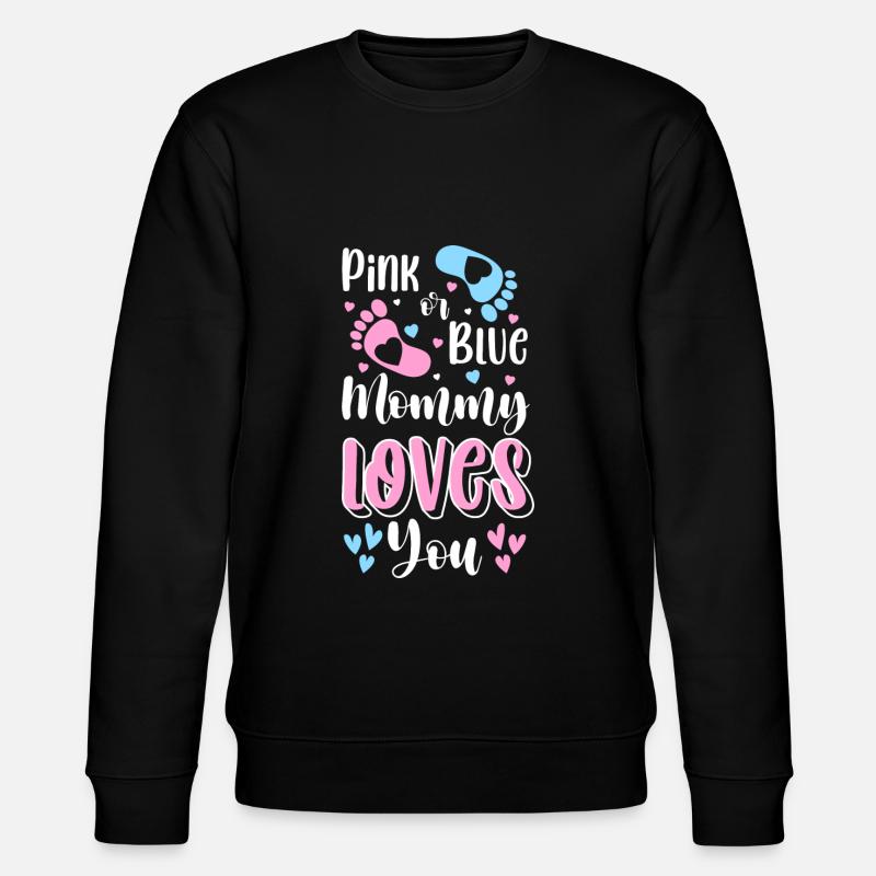 Baby bump maman maman - Sweat bio CHANGER Stanley/Stella Unisexe - noir