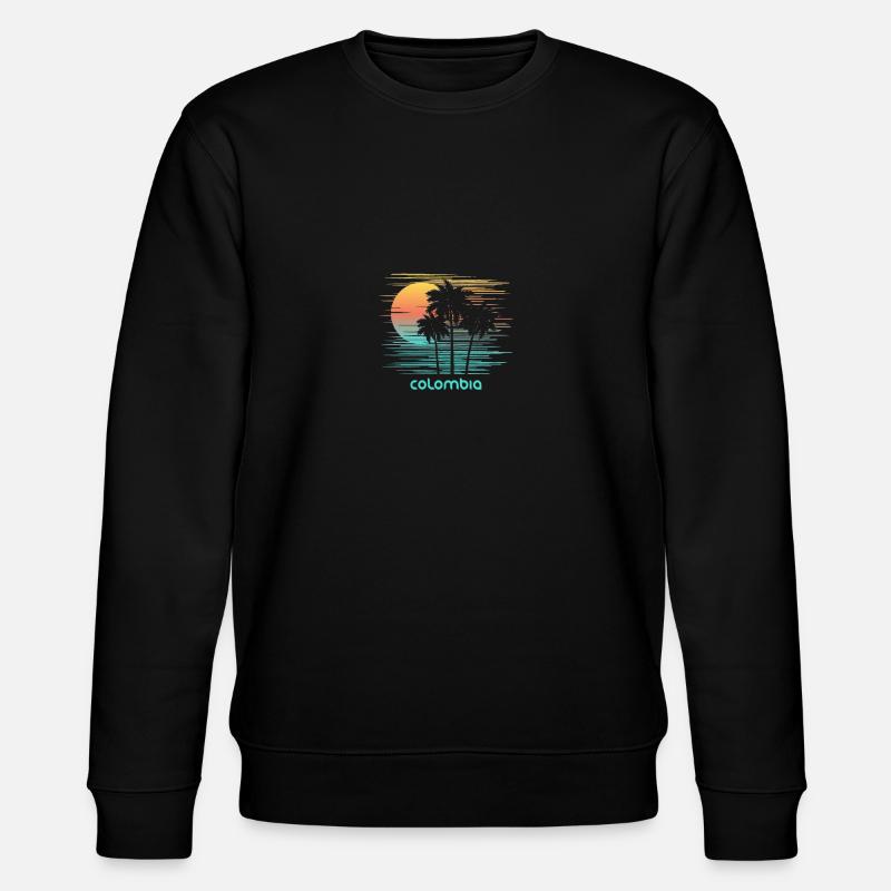 Colombie Vacances souvenirs élégantes - Sweat bio CHANGER Stanley/Stella Unisexe - noir