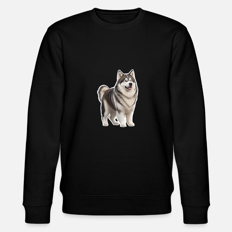 Malamut - Stanley/Stella Unisex Bio-Sweatshirt CHANGER  - Schwarz