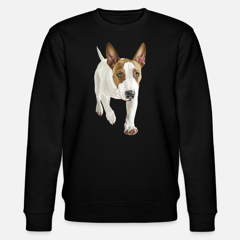 Bullterrier - Stanley/Stella Unisex Bio-Sweatshirt CHANGER  - Schwarz