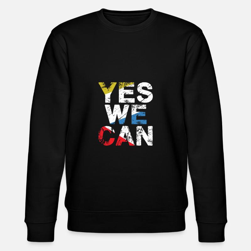 Oui nous pouvons - Sweat bio CHANGER Stanley/Stella Unisexe - noir