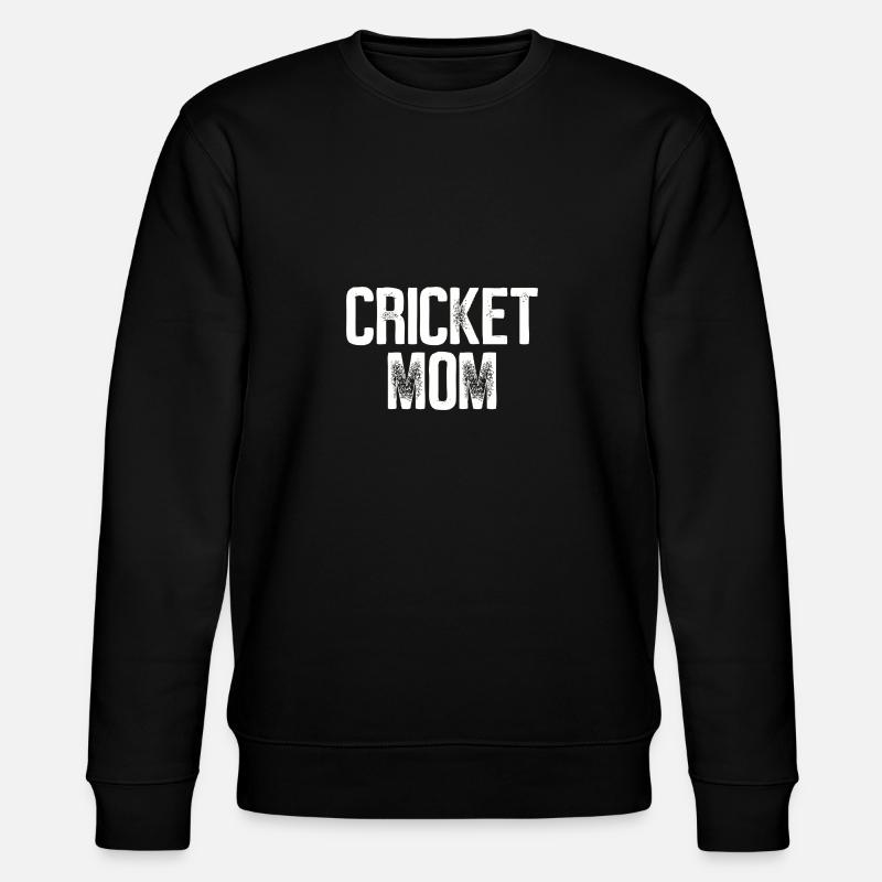 Cricket Mom - Stanley/Stella Unisex Bio-Sweatshirt CHANGER  - Schwarz