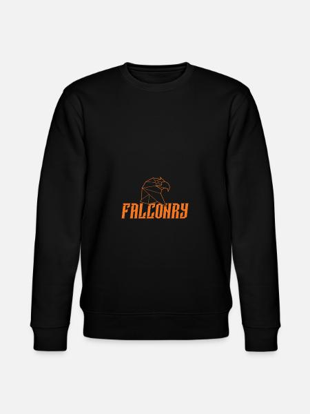 pub hunting saying falconry - Stanley/Stella CHANGER Unisex Organic Sweatshirt - black