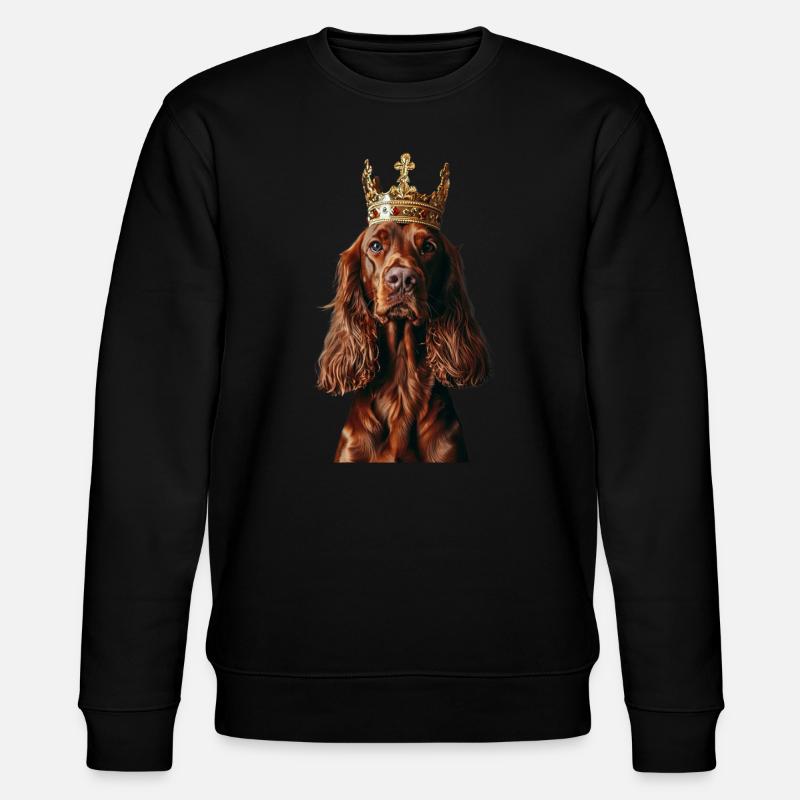 Irish Setter - Stanley/Stella Unisex Bio-Sweatshirt CHANGER  - Schwarz