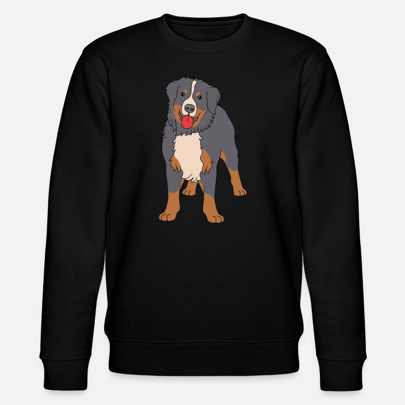 Berner Sennenhund - Stanley/Stella Unisex Bio-Sweatshirt CHANGER  - Schwarz