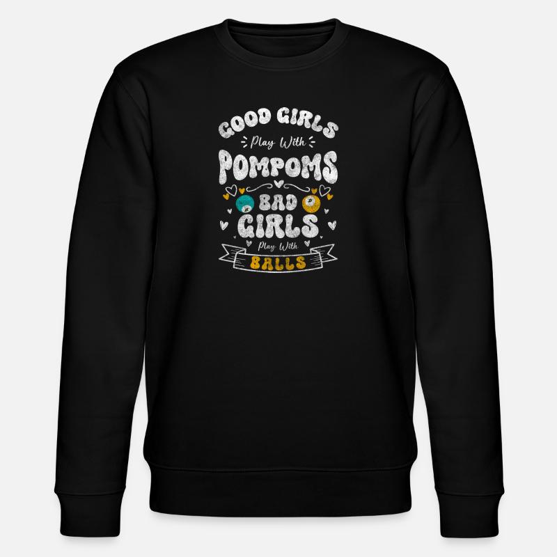Billiard Billiard Ball Hobby - Stanley/Stella CHANGER Unisex Organic Sweatshirt - black