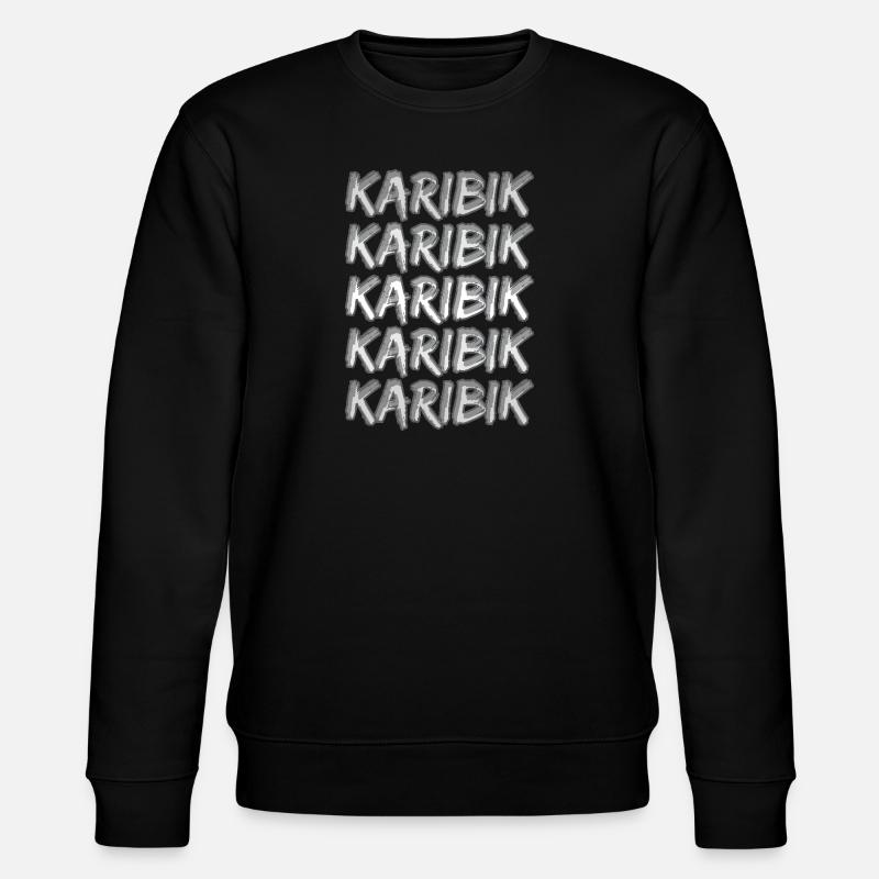 Karibik - Stanley/Stella Unisex Bio-Sweatshirt CHANGER  - Schwarz