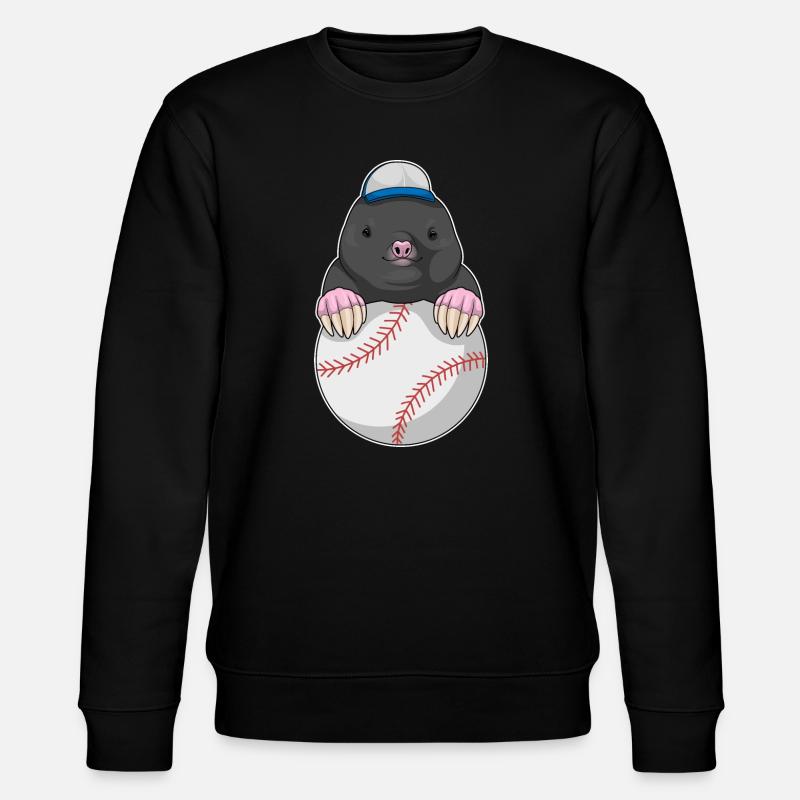 Mole Baseball - Sweat bio CHANGER Stanley/Stella Unisexe - noir
