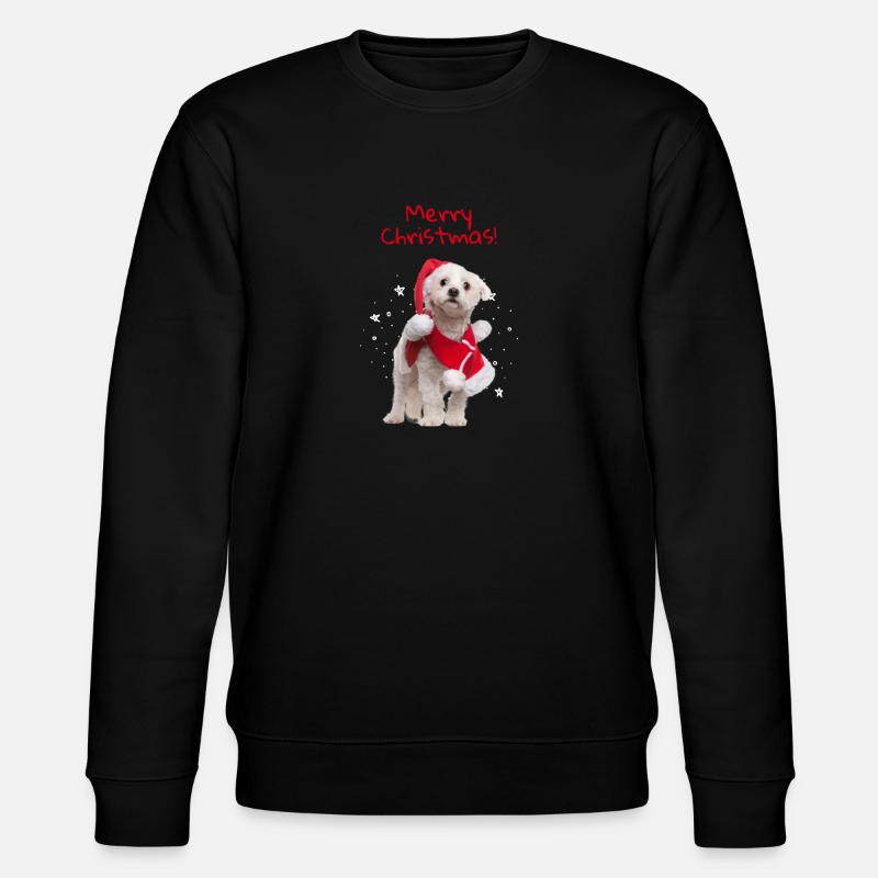 Süße Weihnachten - Stanley/Stella Unisex Bio-Sweatshirt CHANGER  - Schwarz