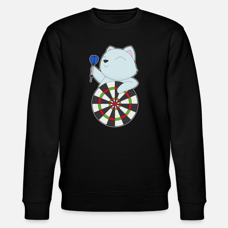 Cible de fléchettes pour chat - Sweat bio CHANGER Stanley/Stella Unisexe - noir