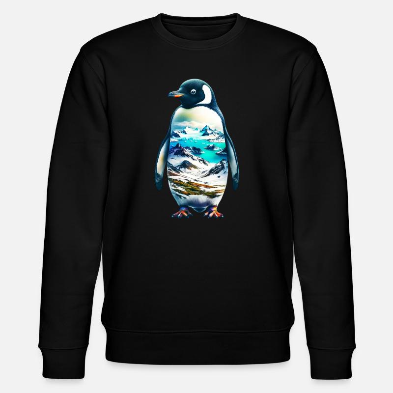 Pingouin - Sweat bio CHANGER Stanley/Stella Unisexe - noir