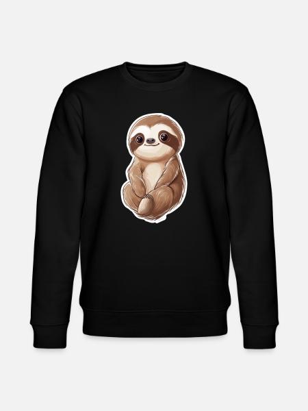 Sloth - Stanley/Stella CHANGER Unisex Organic Sweatshirt - black